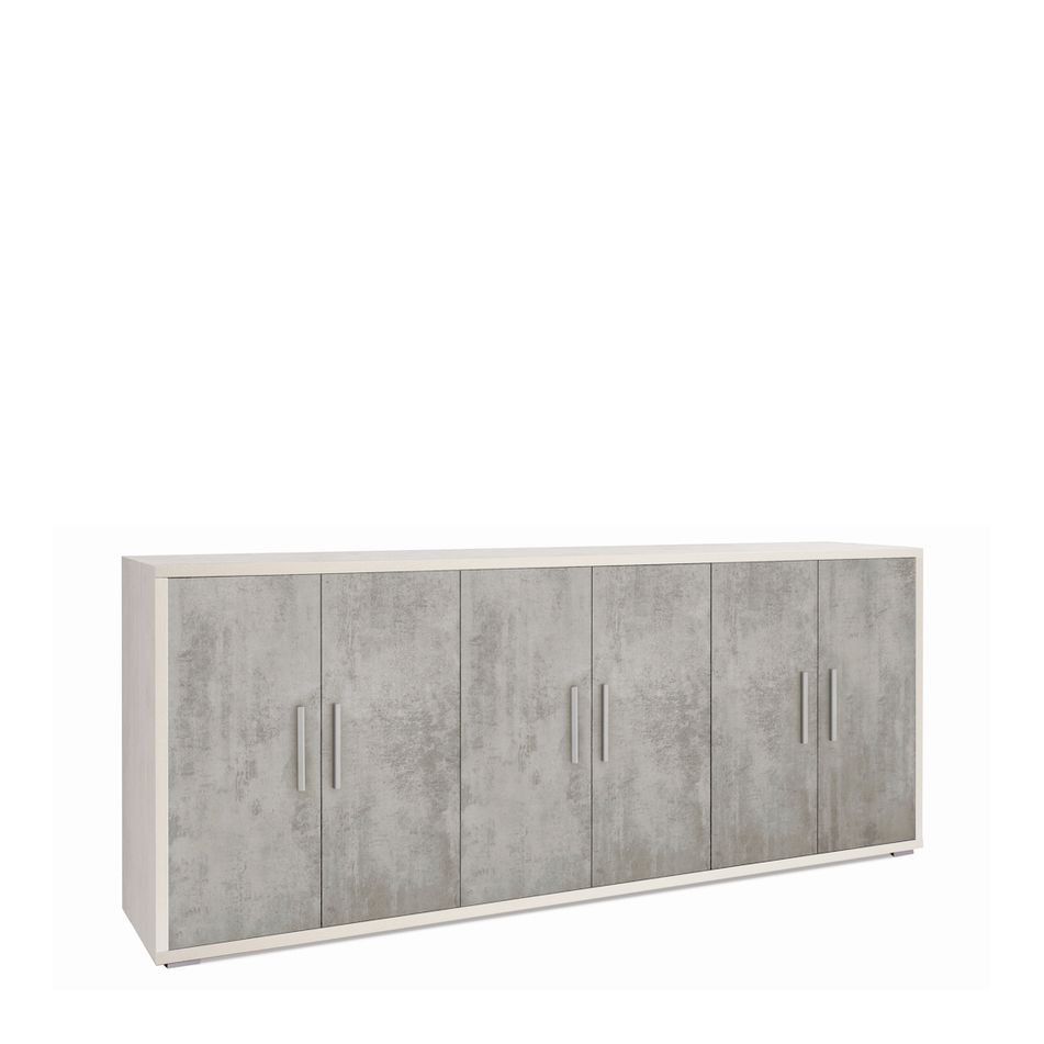 mobile-6-ante-kit-203x41xh84cm-struttura-ossido-bianco-frontale-cemento