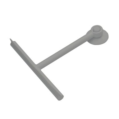 TERGIVETRO A VENTOSA GUMMY 22CM TORTORA.