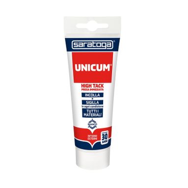 ADESIVO UNIVERSALE UNICUM BIANCO 200GR TUBETTO.
