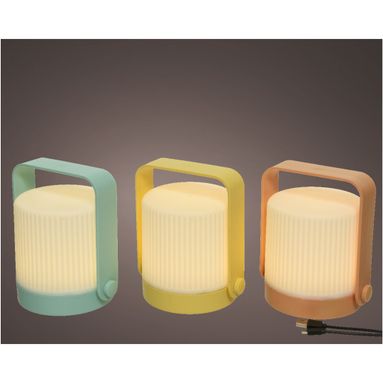 LANTERNA LED DA CAMPEGGIO H16CM MULTICOLOR.