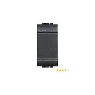 PULSANTE LIVING LIGHT 10A ANTRACITE