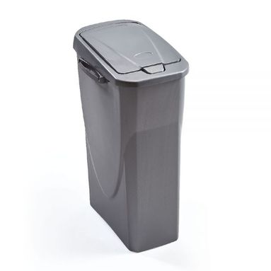 PATTUMIERA ECOBIN 25L 25X37XH52CM GRIGIA