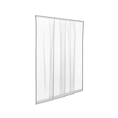 ZANZARIERA A STRISCE ECCO STRIP 140XH250CM BIANCA