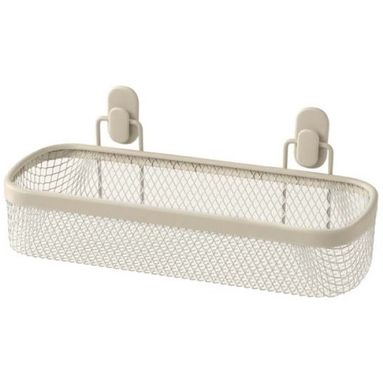 MENSOLA TAKI 32X12XH9CM CREMA ACCIAIO