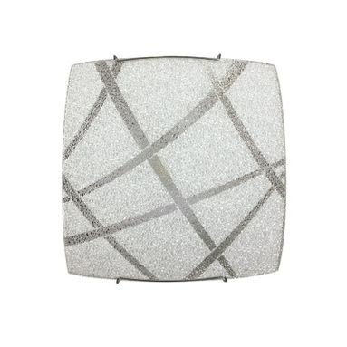 PLAFONIERA CLOE 40X40CM 2XE27 BIANCA