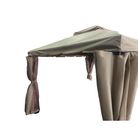 gazebo-ippocrate-3x3m-khaki-con-struttura-caffe