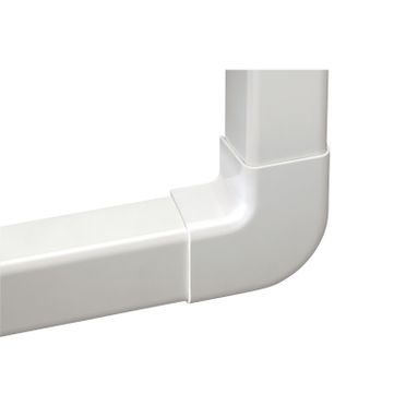 ANGOLO PIANO CANALE CONDIZIONAMENTO 80X60MM