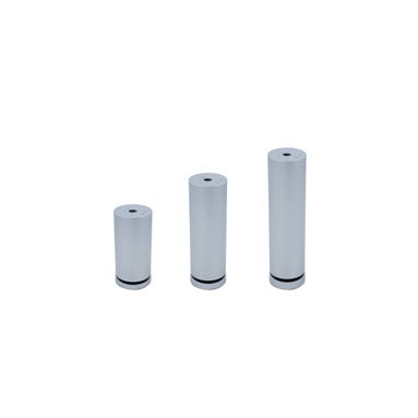 PIEDINO TONDO GRIGIO MM.50X100