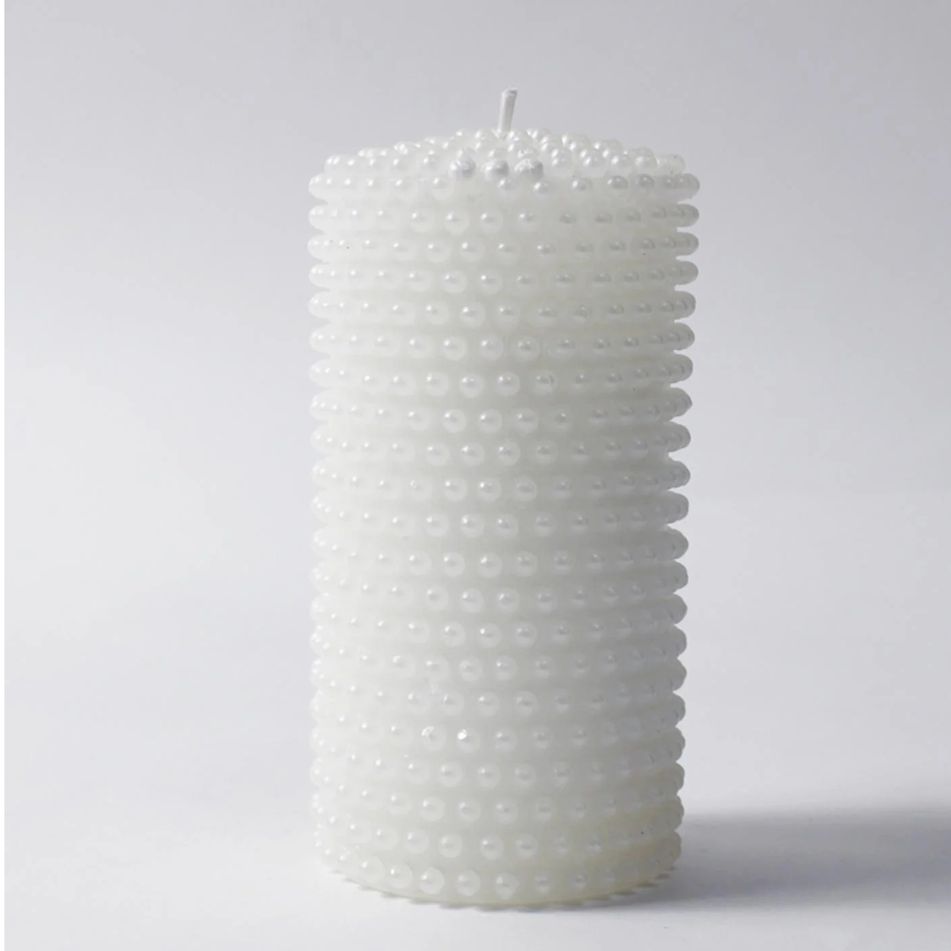 candela-borchiata-bianca-7x15cm