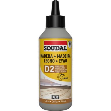ADESIVO RAPIDO PER LEGNO D2 250GR BIANCO