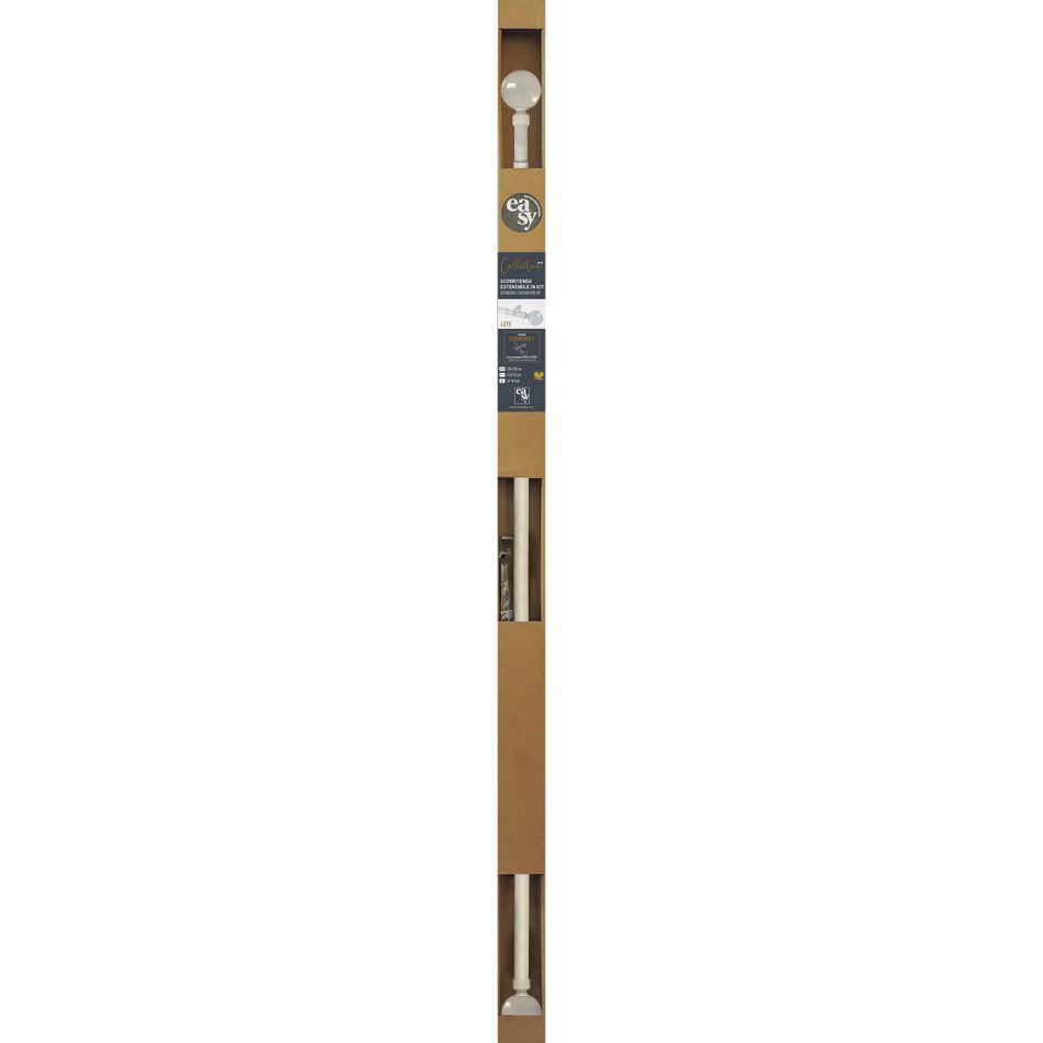 bastone-kit-lete-d-dot-19mm-120-210cm-bianco-opaco
