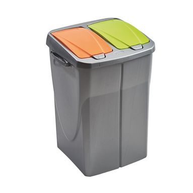 PATTUMIERA DUOBIN 2X23 45L 36X37XH52CM CON SEPARAT