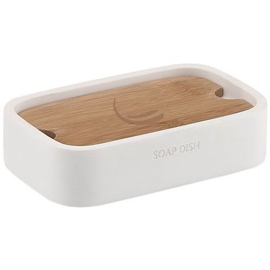 PORTA SAPONE NINFEA BIANCO