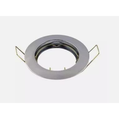 PORTAFARETTO FISSO ROTONDO D.8CM CROMATO