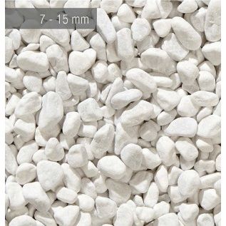 CIOTTOLI DI MARMO CARRARA BIANCO MM.7/15 KG 25
