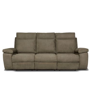 DIVANO RECL. MILANO 3P 235X93XH105CM GRIGIO CHIARO