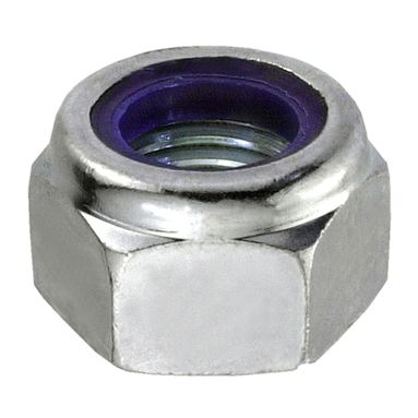 DADO AUTOBLOC. DIN985 ZINC M8 PZ.10