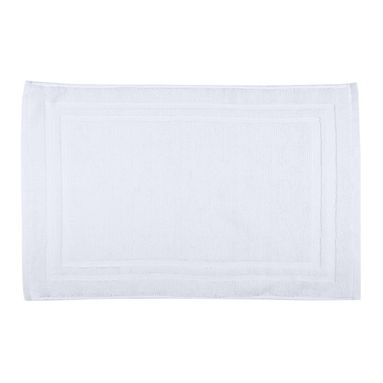 TAPPETO BAGNO LYLA 45X70CM BIANCO.