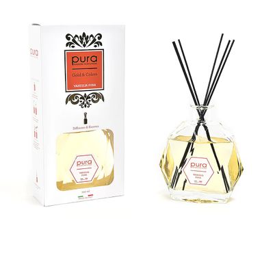 DIFFUSORE BACCHETTI VANIGLIA 700ML GOLD