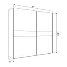 camera-da-letto-luna-effetto-legno-grigio-scuro-e-cemento-completa-di-letto-comodini-como-e-armadio-scorrevole-2-ante