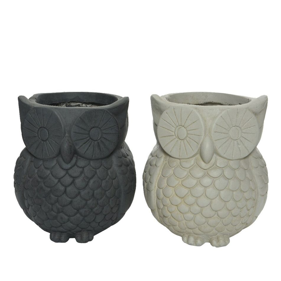 fioriera-a-forma-di-gufo-h31cm-antracite-slash-sabbia