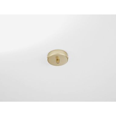 MONTATURA 1 FORO D.10XH4CM ORO.