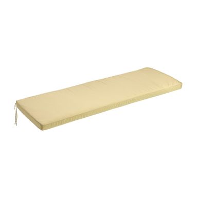 CUSCINO PANCA 3 POSTI 153X48XH4CM SAND BORDATO