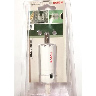 Bosch SEGA A TAZZA BIMETALLICA IN HSS 25MM PZ 1