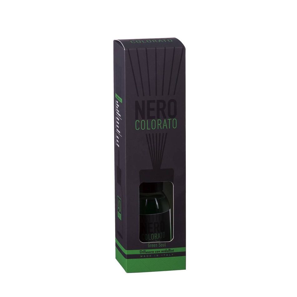 diffusore-con-midollini-125ml-nero-green-soul