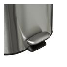 pattumiera-siliflex-pedale-6l-acciaio-23x22xh30cm