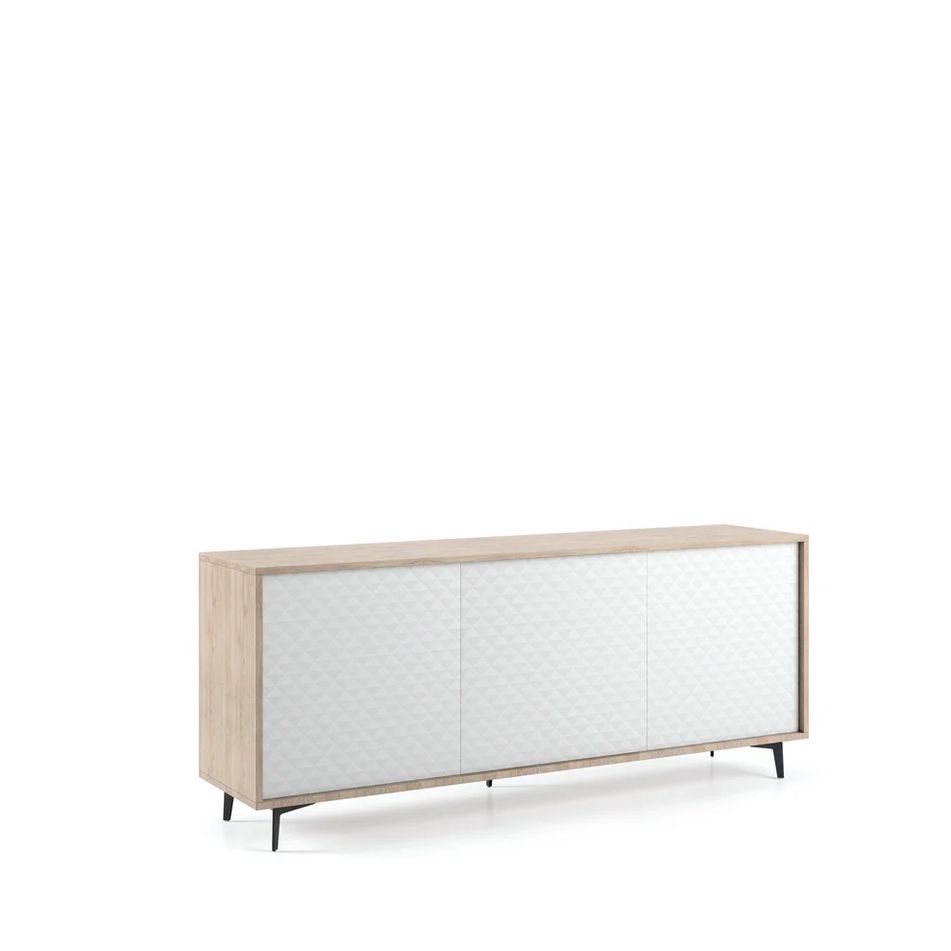 madia-password-184x45xh77cm-3-ante-rovere-slash-bianca