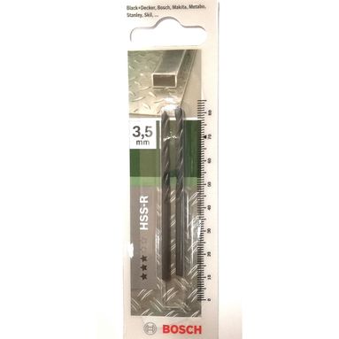 PUNTA METALLO HSS-R 3.5X39X70 118° PZ 2