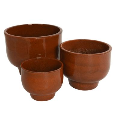 VASO MILA D.50XH40CM COLOR TERRACOTTA.