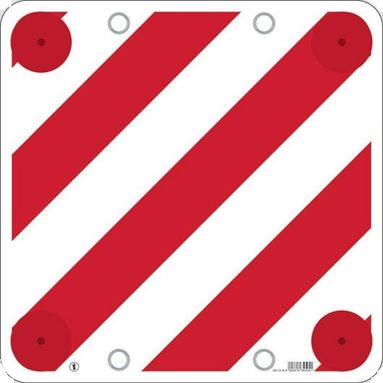 CARTELLO CARICHI SPORGENTI 50X50CM