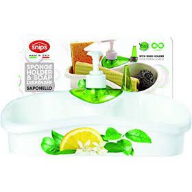 SET DI LAVAGGIO CON DISPENSER PER SAPONE 26X12XH15