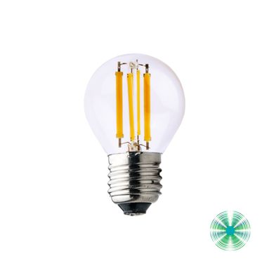 LAMPADINA TRASPARENTE E27 6W 4000K 860LM 360°.