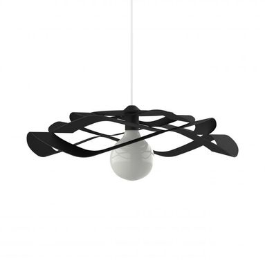 LAMPADARIO ORIGAMI E27 D.40XH120CM NERA IN METALL