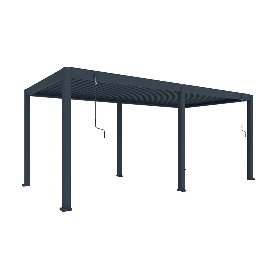 pergola-bioclimatica-autoportante-585x304xh250cm-grigio-ral-7016-in-alluminio