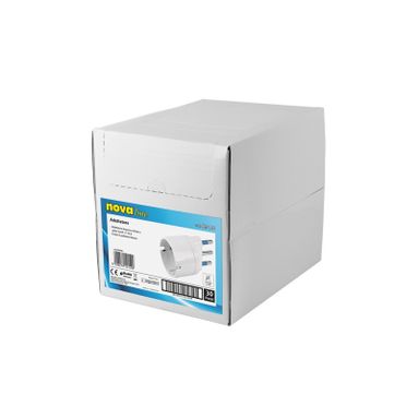 ADATTATORE PRESA SCHUKO - SPINA 16A BIANCO.