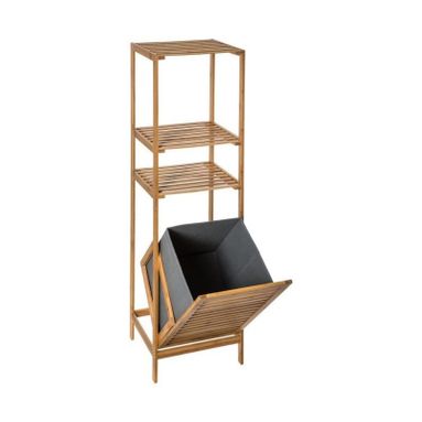 SCAFFALE IN BAMBOO 35X32XH118CM CON 3 RIPIANI E CE