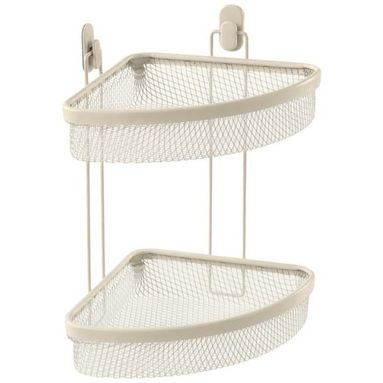 MENSOLA ANGOLARE TAKI H34CM 2 RIPIANI CREMA