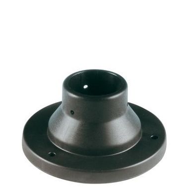 BASE PER PALO CILINDRICO 60MM COLORE NERO