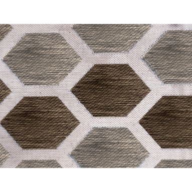 STUOIA BATIDA 140X200CM ESAGONO MARRONE