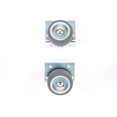 RUOTA CASSETTO GOMMA LATERALE MM.40