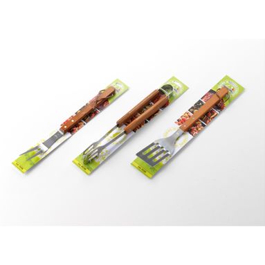 FORCHETTONE BBQ 39CM IN ACCIAIO INOX CON MANICO IN