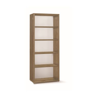 MOBILE A GIORNO 71X41XH182CM STRUTTURA NOCE STELVIO FRONTALE