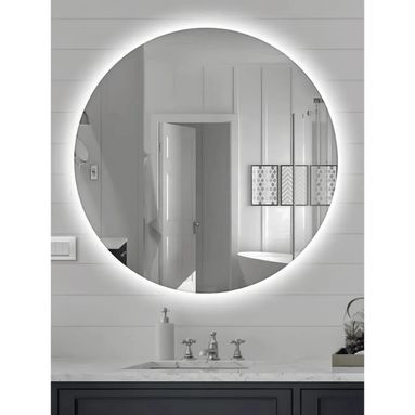 SPECCHIO LED TONDO IP55 D.60CM 15W.