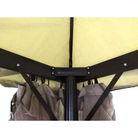 gazebo-ippocrate-3x3m-khaki-con-struttura-caffe