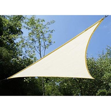 TENDA VELA TRIANGOLARE 180GR/MQ M3.6X3.6X3.6 BEIGE