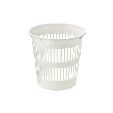 CESTINO GETTACARTA 12L D.28XH28CM BIANCO